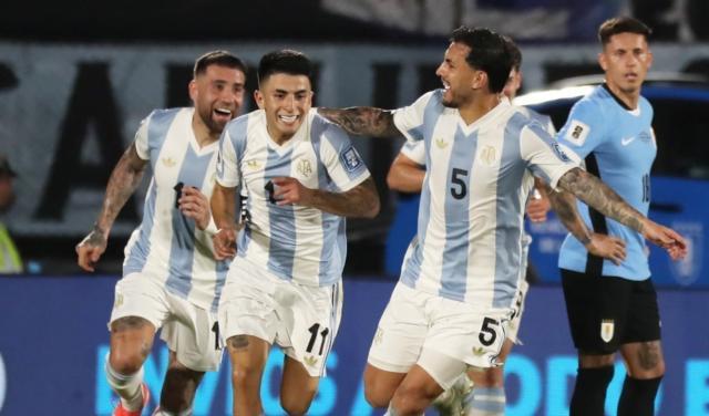无梅西，阿根廷队居然客场拿下乌拉圭队，新人涌现