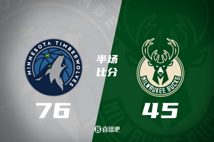 STAR SPORTS下载-华子缺阵&amp;戈贝尔禁赛 森林狼半场领先全主力雄鹿31分 兰德尔24分